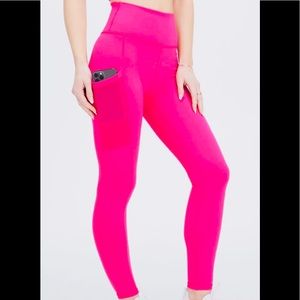 Fabletics PowerHold Pink Leggings